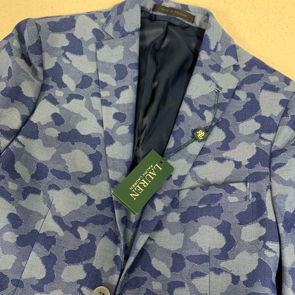 ralph lauren camo blazer